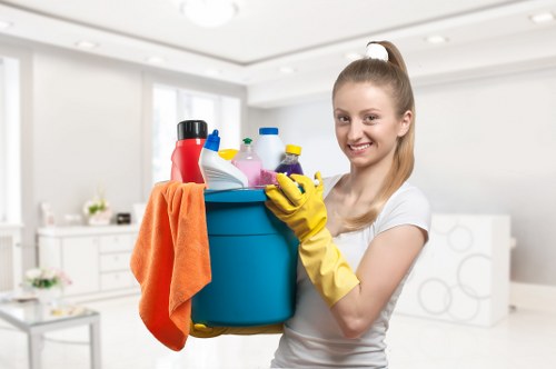 Carpet stain treatment in a W1T residential property